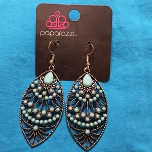 Turquois color earrings